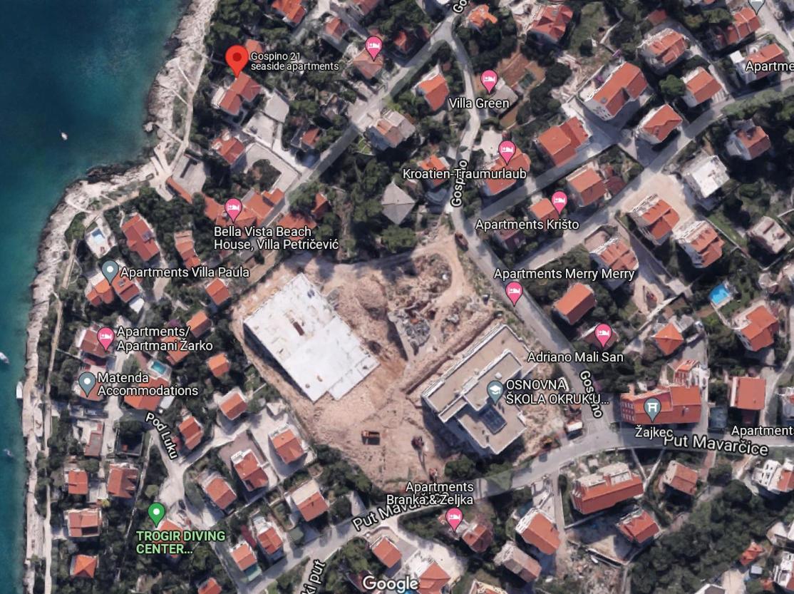 Seaside Apartments Trogir Dış mekan fotoğraf